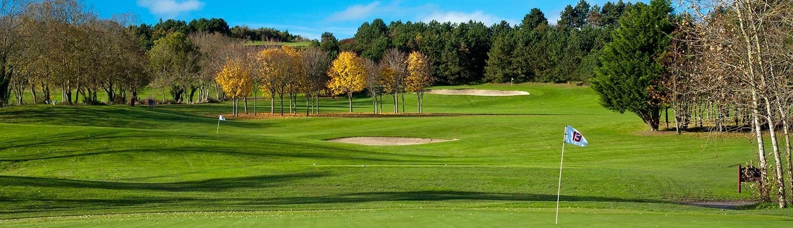 Golf Omaha Beach - Fairway et green du parcours