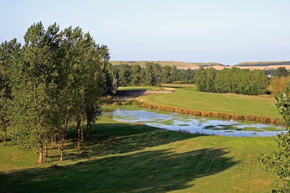 Golf Omaha Beach - Panorama du parcours de golf