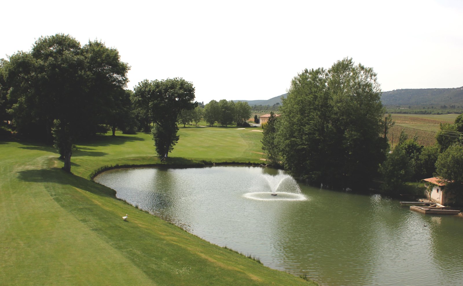 Swing Center le Castellet - Fairway et green du parcours