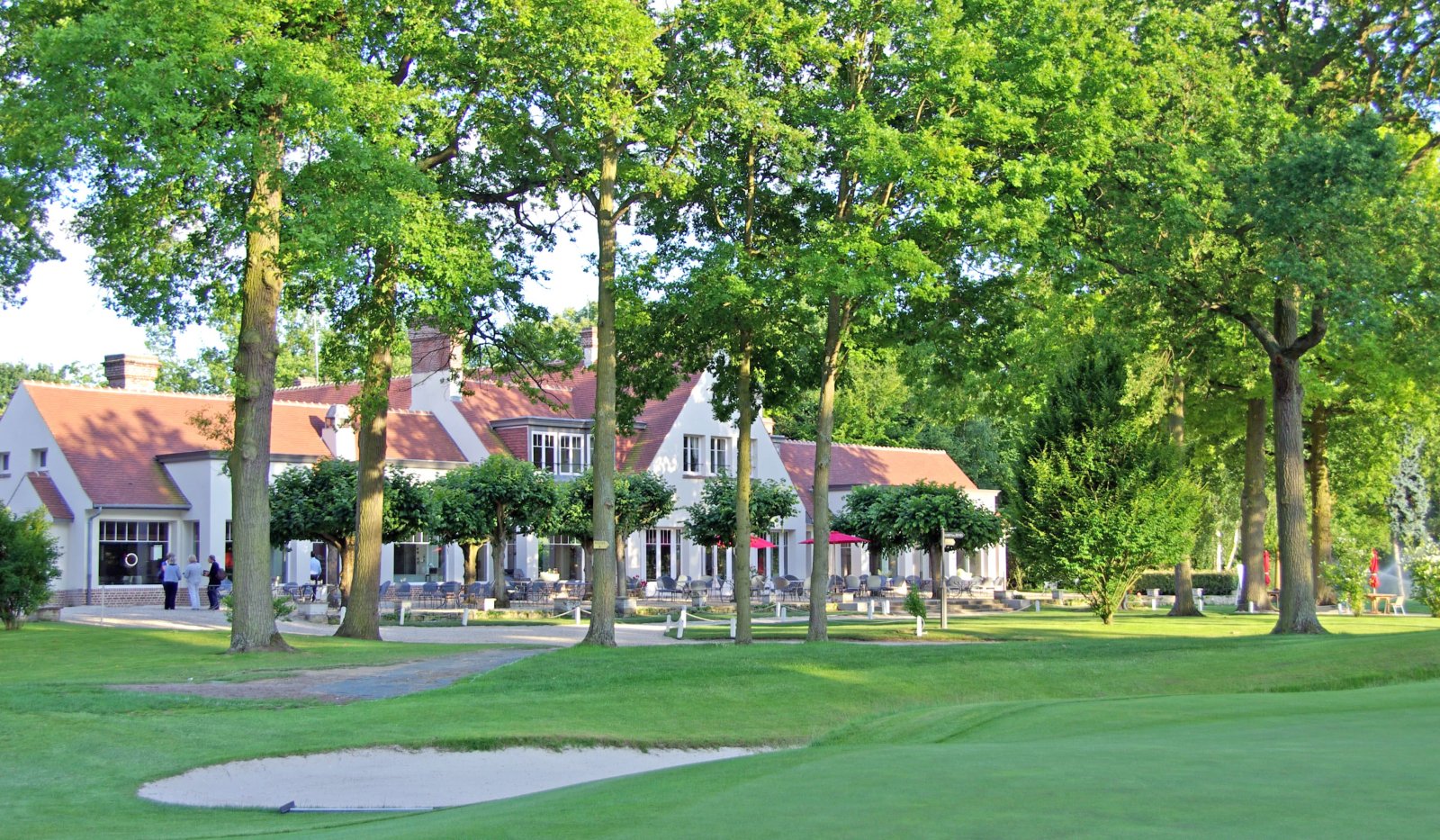 Golf du Lys Chantilly - Fairway et green du parcours