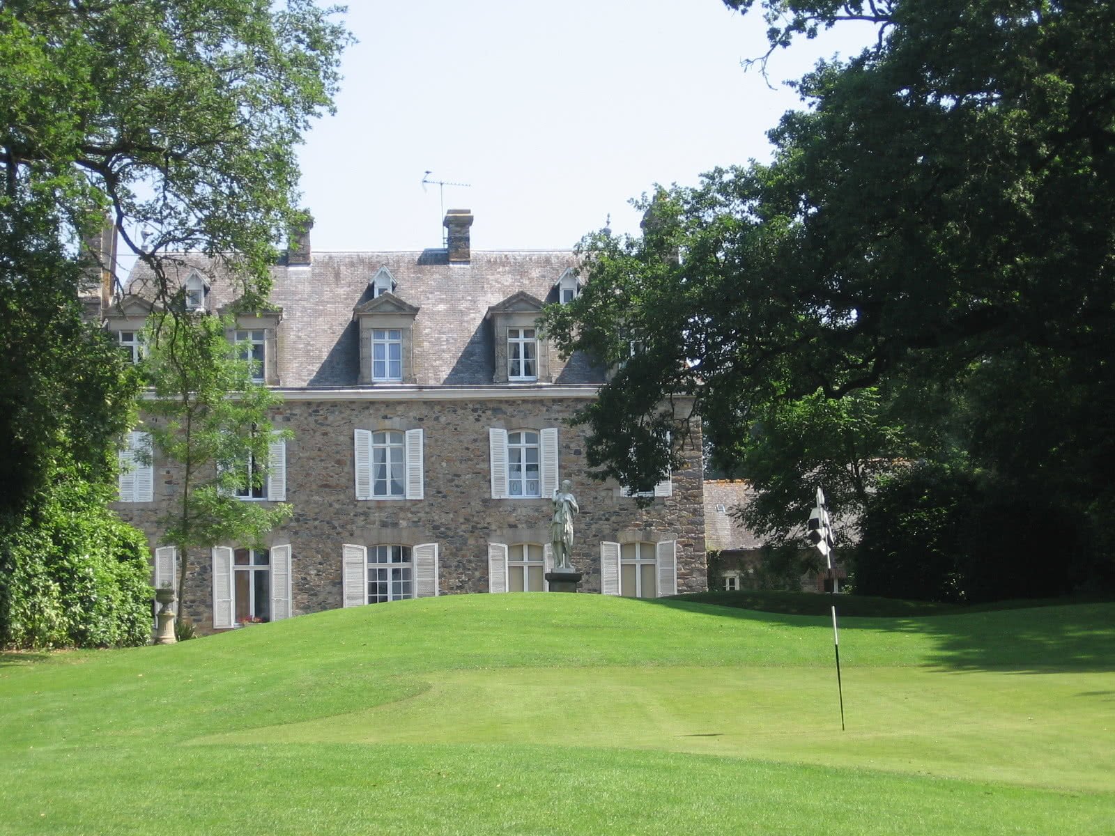 Golf de la Criniere - Fairway et green du parcours