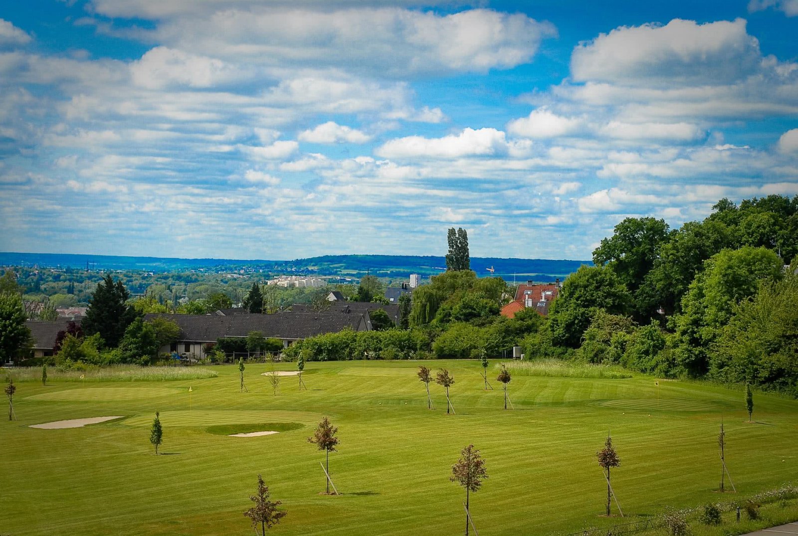 Golf de l’Hermitage - Fairway et green du parcours
