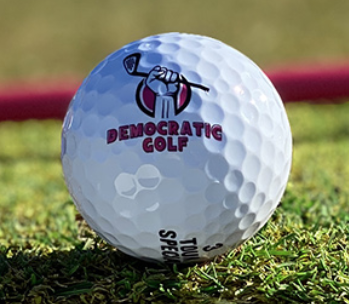 Démocratic Golf - Fairway et green du parcours