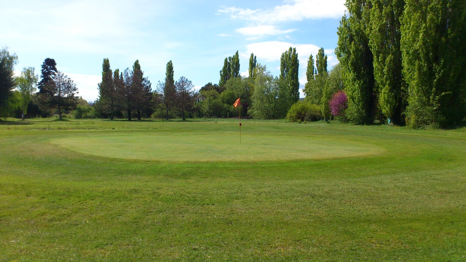 Easygolf du Bourget - Green et bunkers