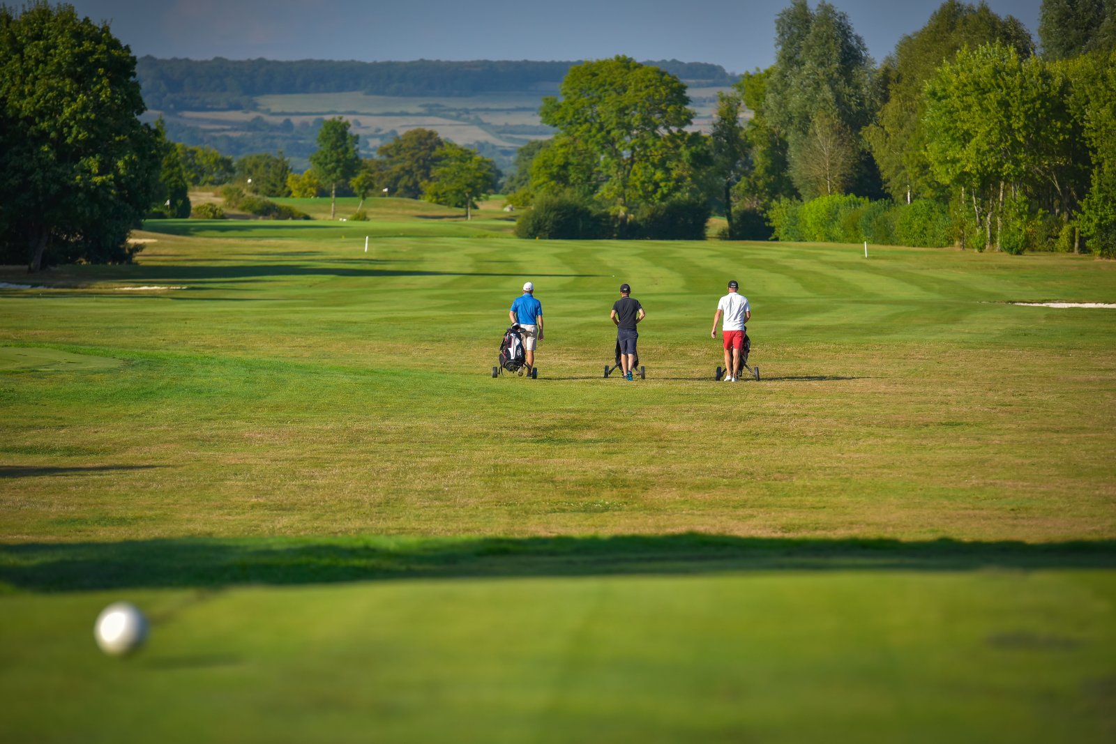Hôtel Golf Château de Chailly - Panorama du parcours de golf