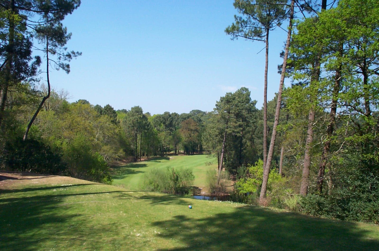 UGolf Biscarrosse - Fairway et green du parcours