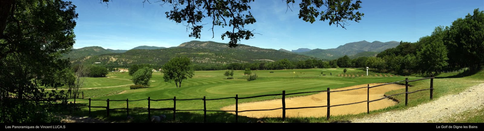 Golf Resort Digne les Bains - Fairway et green du parcours