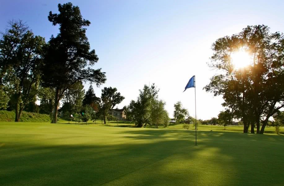 Golf de Margaux - Fairway et green du parcours
