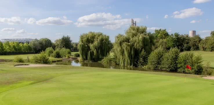 UGolf Metz Technopole - Green et bunkers