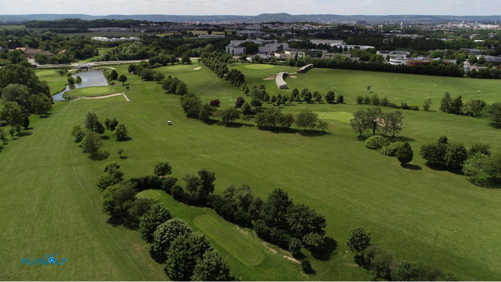 UGolf Metz Technopole - Panorama du parcours de golf