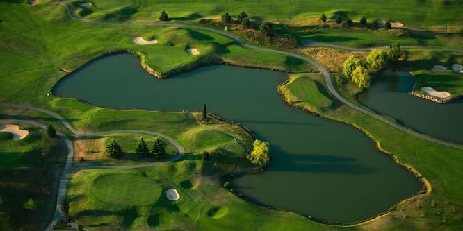 UGolf Albi Lasbordes - Green et bunkers