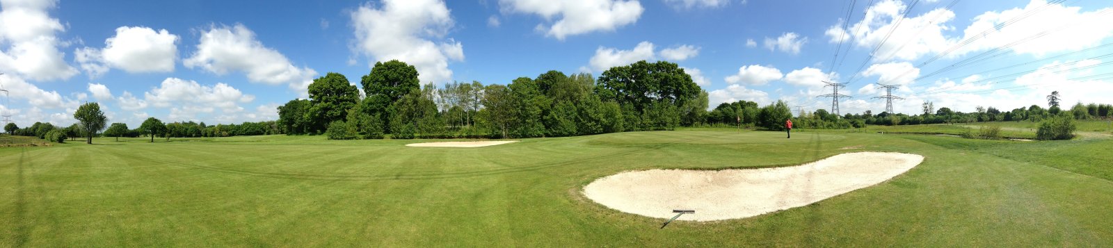 Golf Centre Manche - Fairway et green du parcours