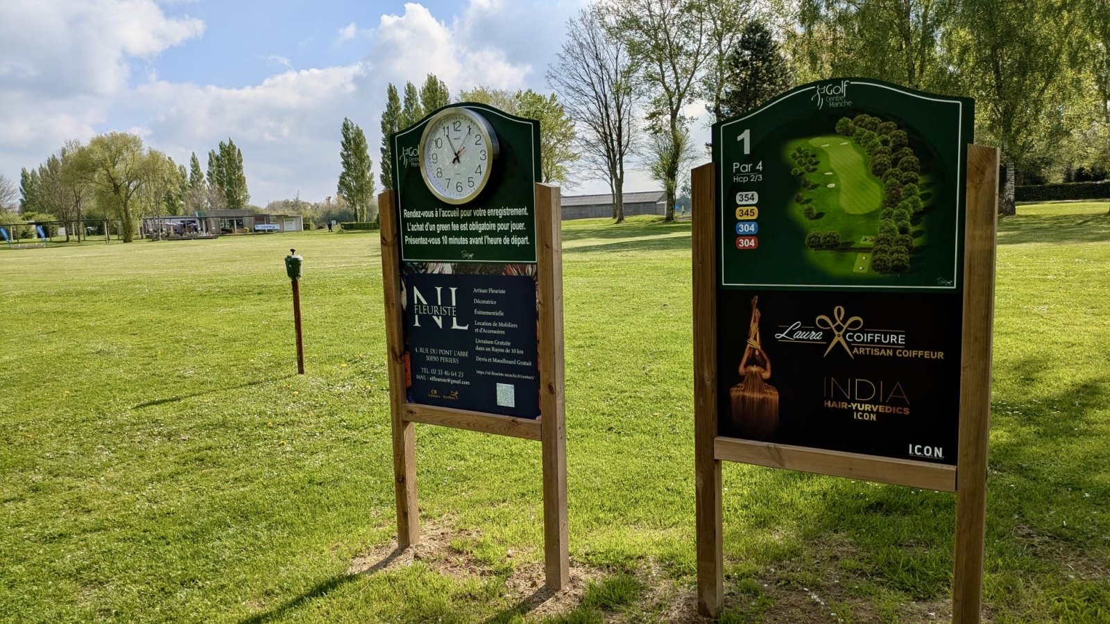 Golf Centre Manche - Panorama du parcours de golf