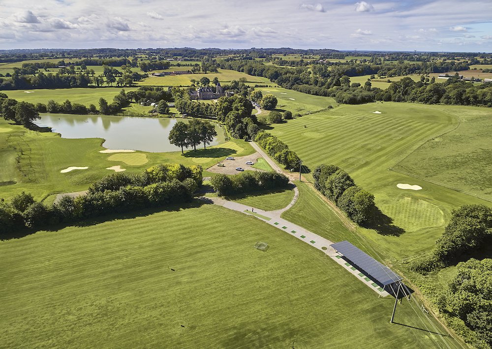 Golf du Château de Bois Guy - Green et bunkers