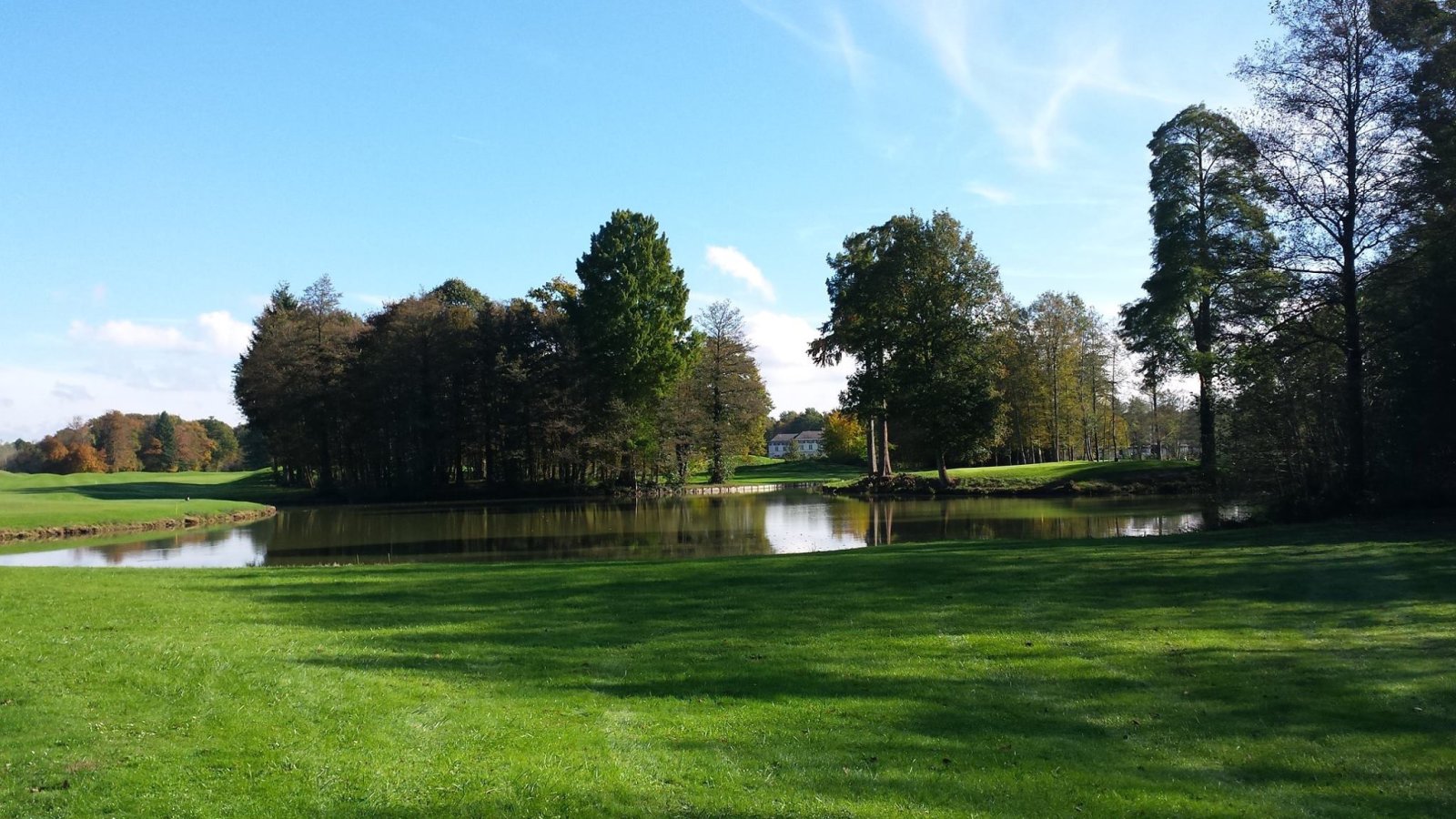 Golf Clement Ader - Fairway et green du parcours