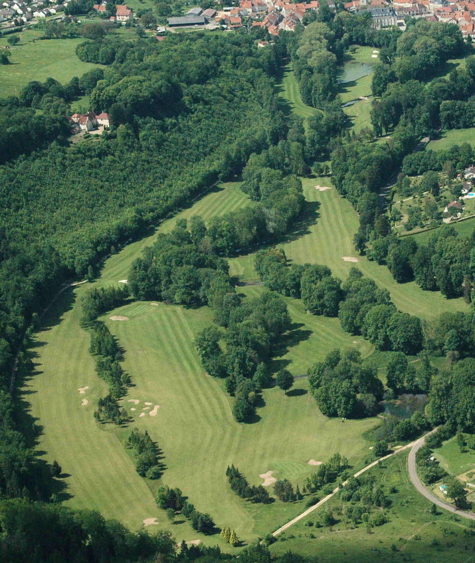 Golf Club d’Arc en Barrois - Fairway et green du parcours
