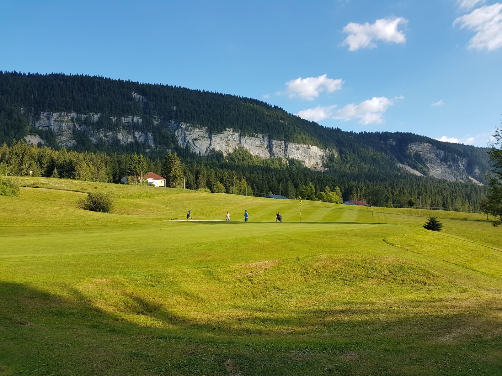 Golf Club de la Valserine - Green et bunkers