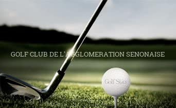 Practice de Golf de Sens - Fairway et green du parcours