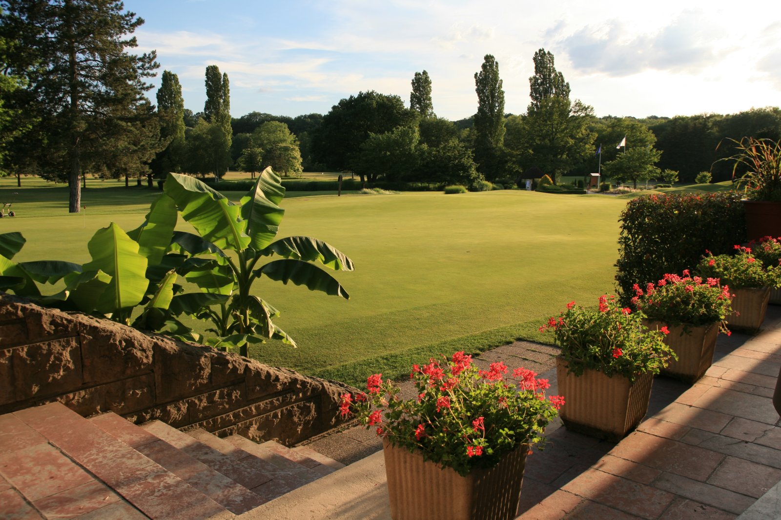 Golf Club de Lyon - Green et bunkers