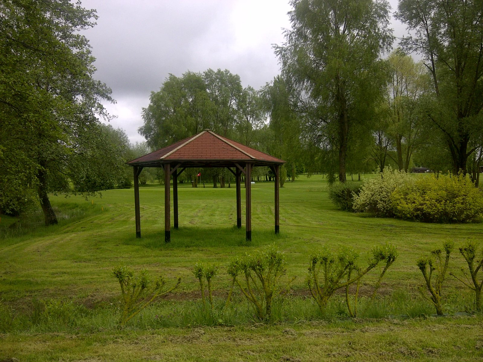 Golf Club de Madine - Fairway et green du parcours