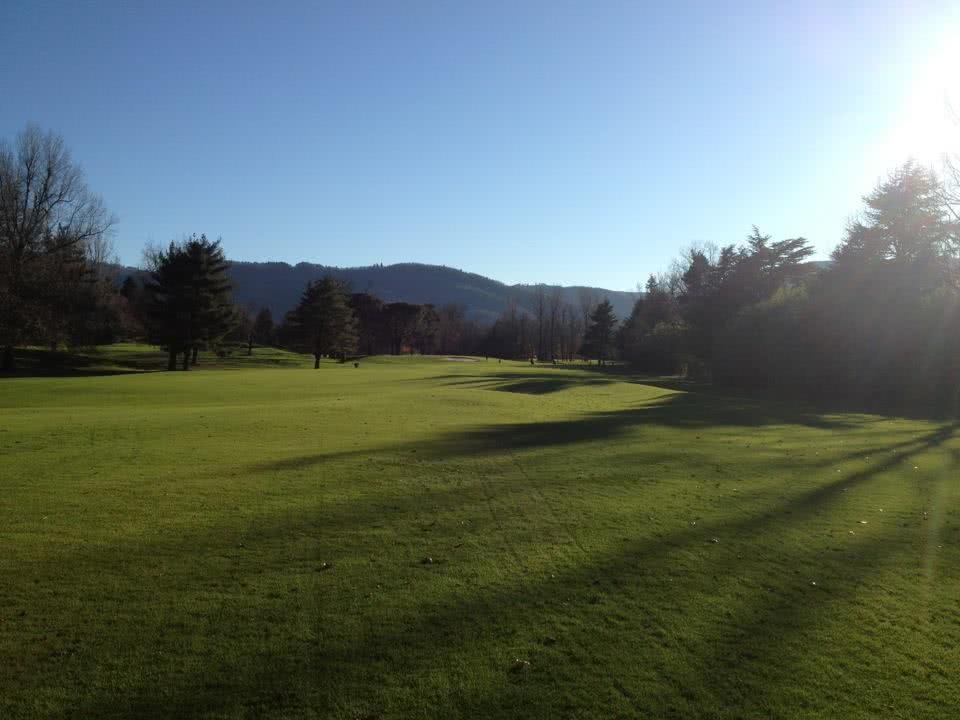 Golf Club de la Barouge 1956 - Fairway et green du parcours