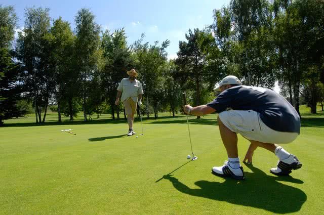 Golf Club de Mortemart - Green et bunkers