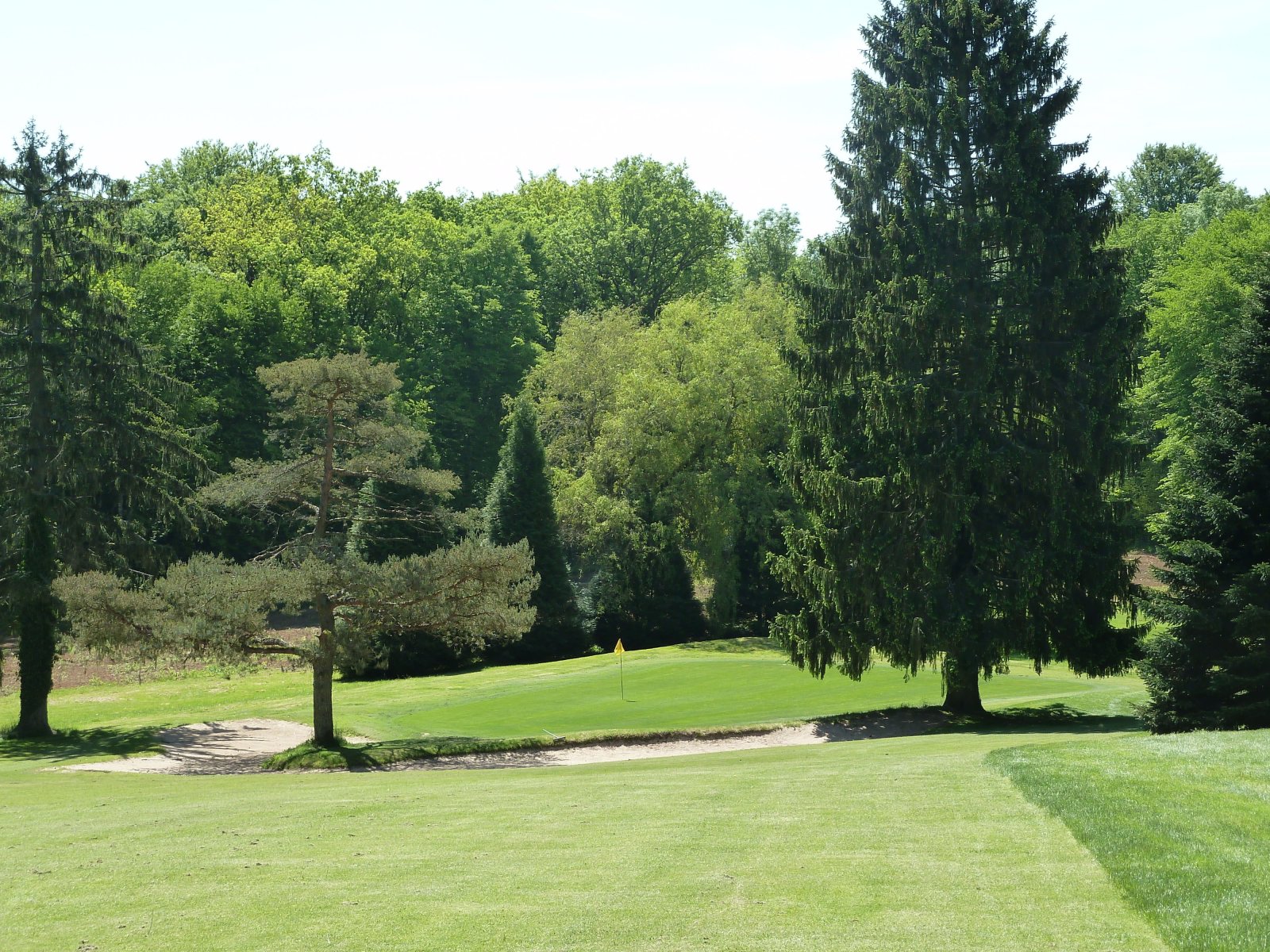 UGolf Nancy Aingeray - Green et bunkers