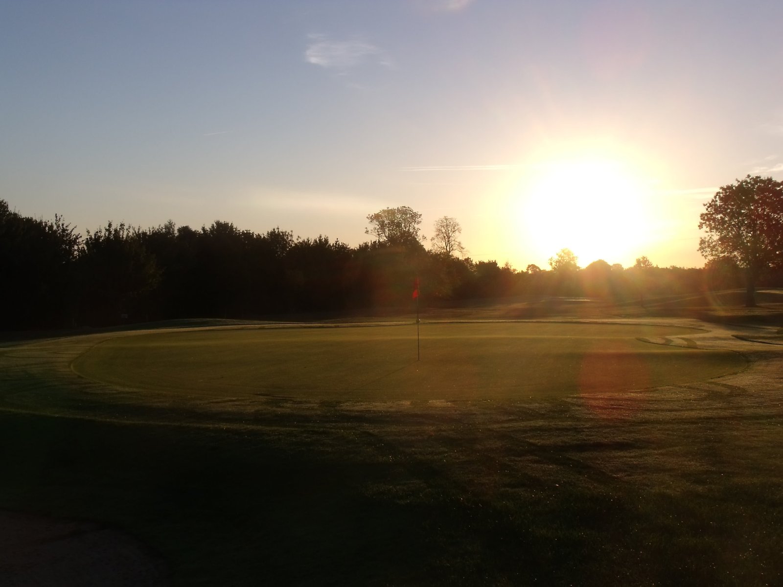 Golf Bluegreen Niort Romagné - Green et bunkers