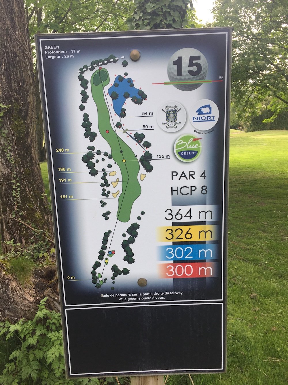 Golf Bluegreen Niort Romagné - Panorama du parcours de golf
