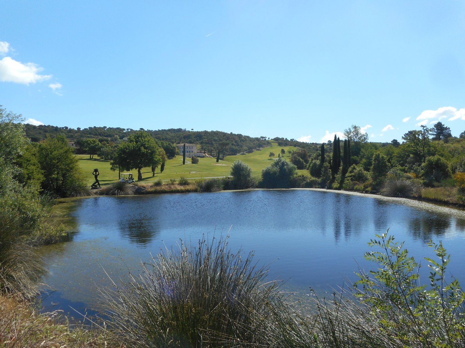 Golf Club de Gassin saint Tropez - Green et bunkers