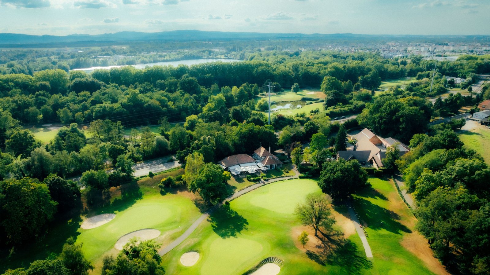 Golf Club de Strasbourg - Panorama du parcours de golf