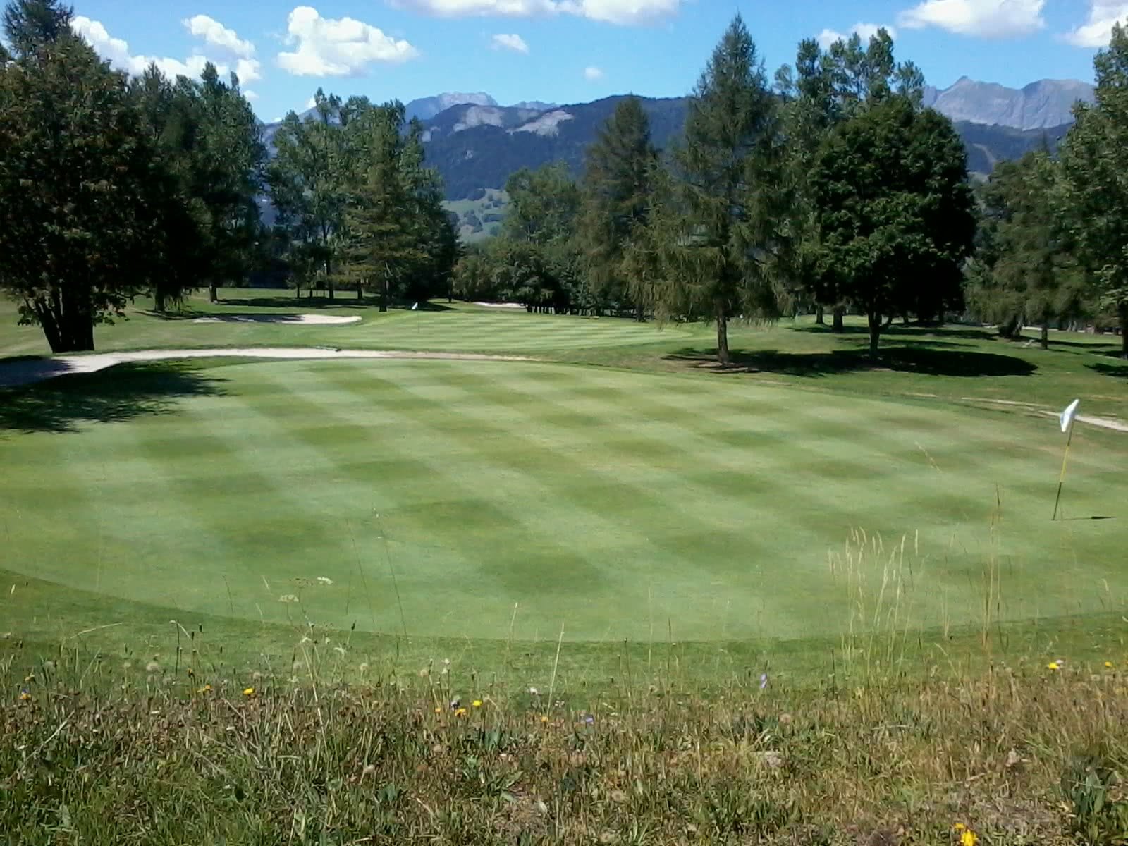 Golf Club du Mont d’Arbois - Green et bunkers