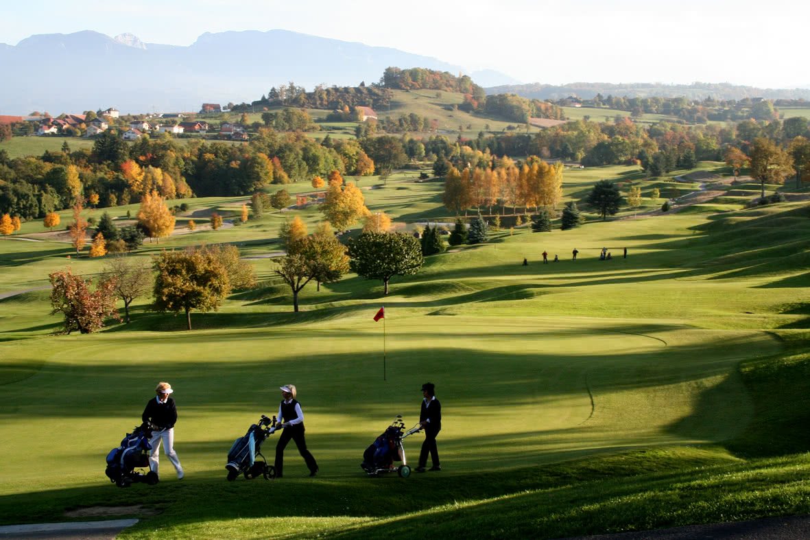 Golf Club Esery Grand Genève - Fairway et green du parcours