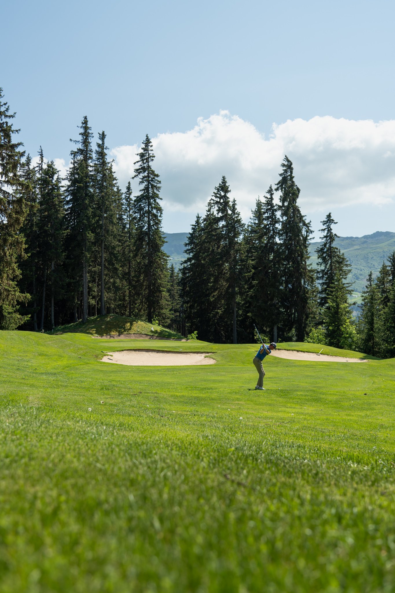 Golf Club Méribel - Green et bunkers