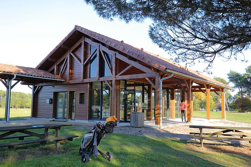 Golf Club Mimizan - Green et bunkers