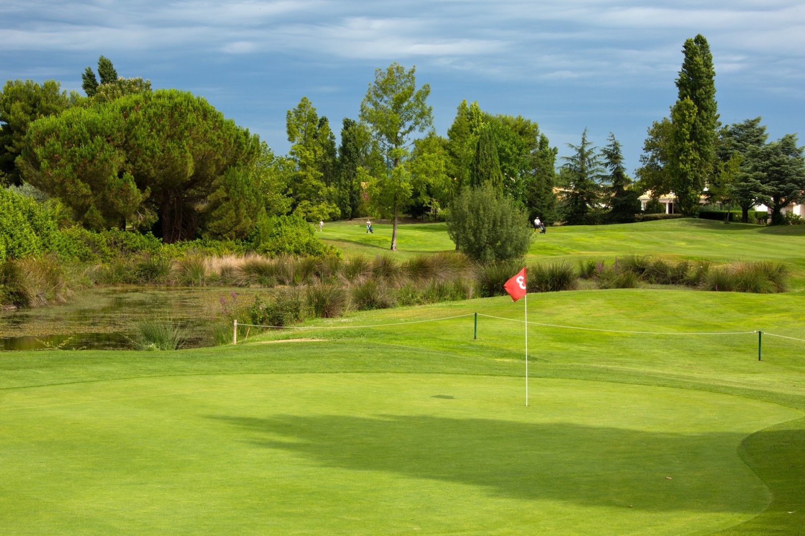 Horizon Resort Golf Massane - Green et bunkers