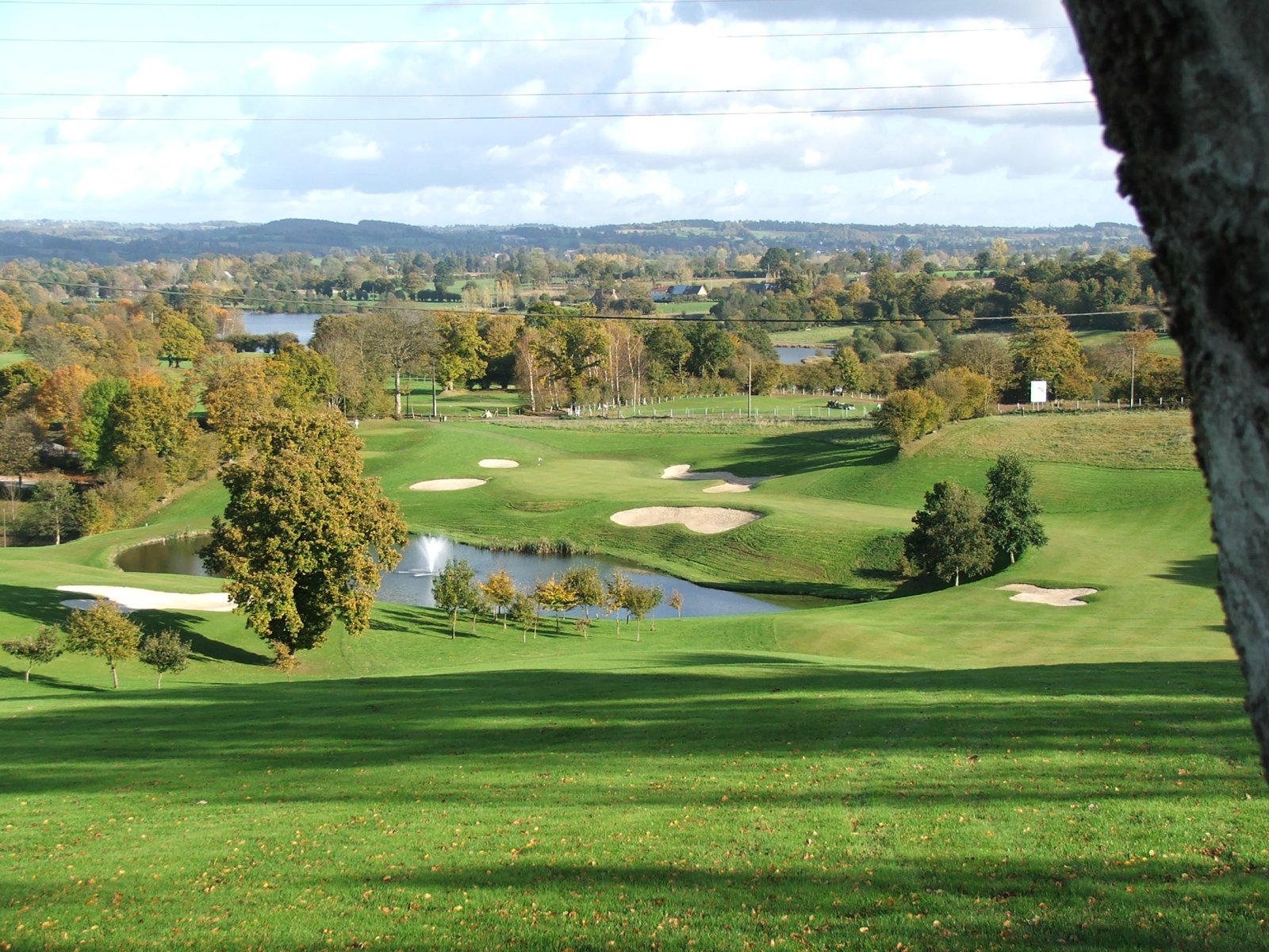 Golf Compact saint Lô - Panorama du parcours de golf