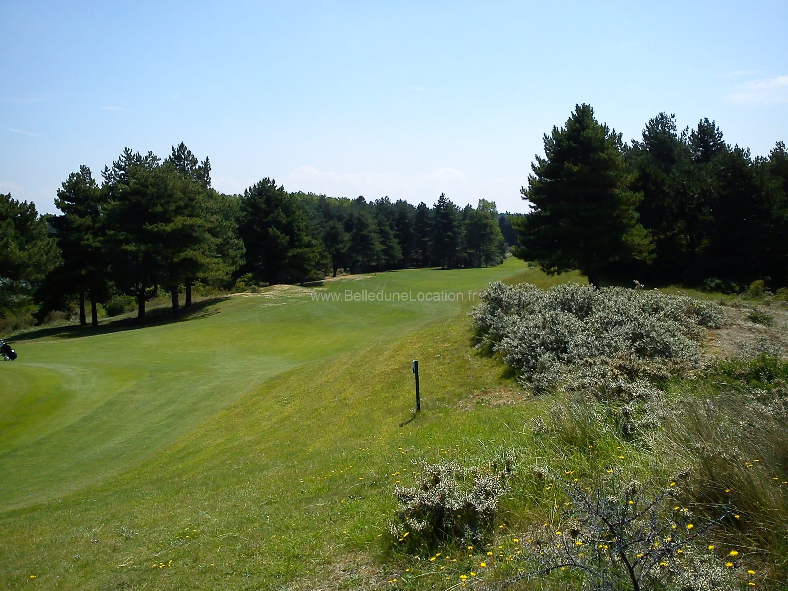 Golf d’Abbeville - Fairway et green du parcours