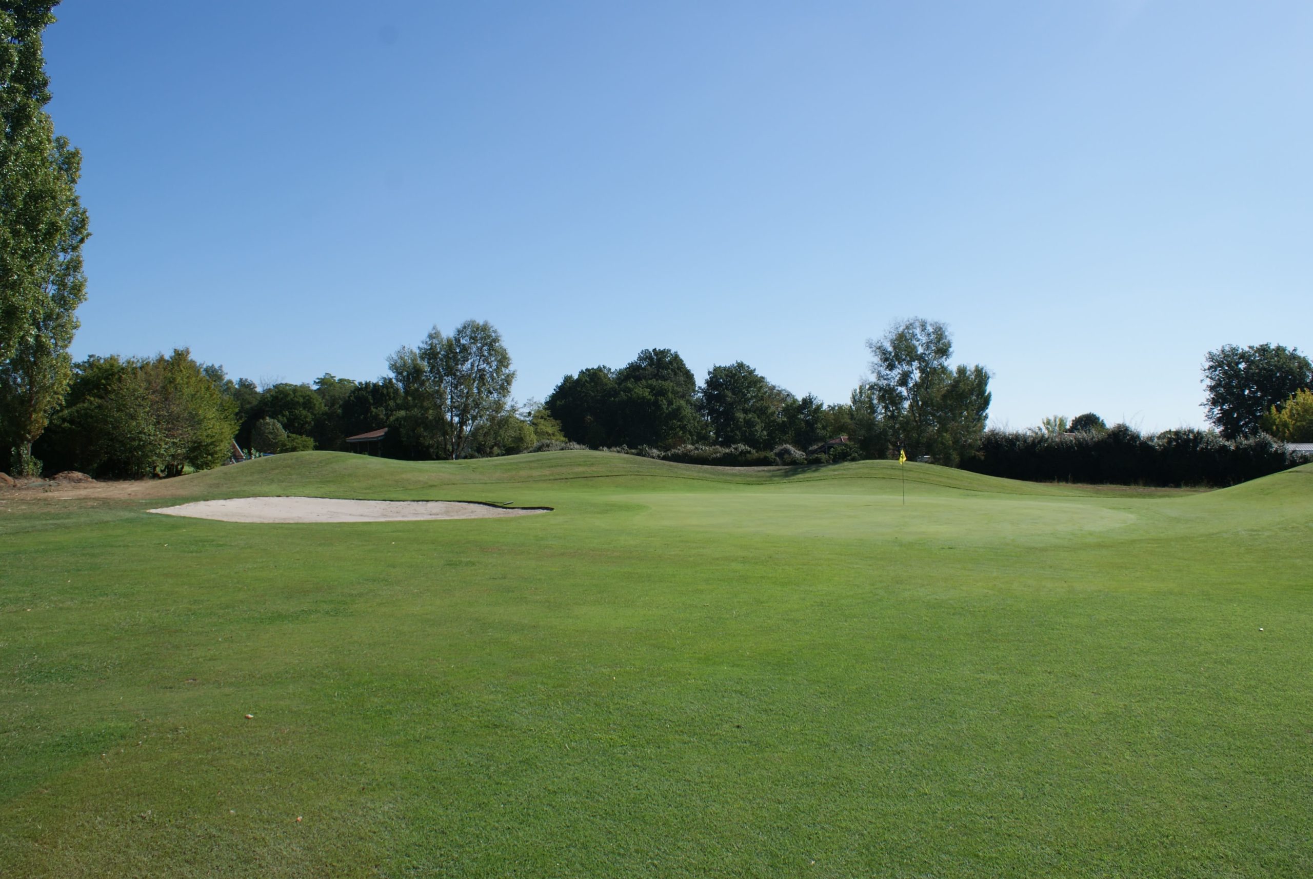 Golf d’Aigueleze - Green et bunkers