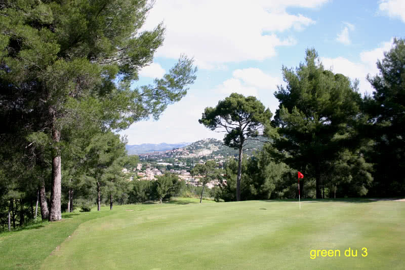 Golf d’Allauch - Green et bunkers