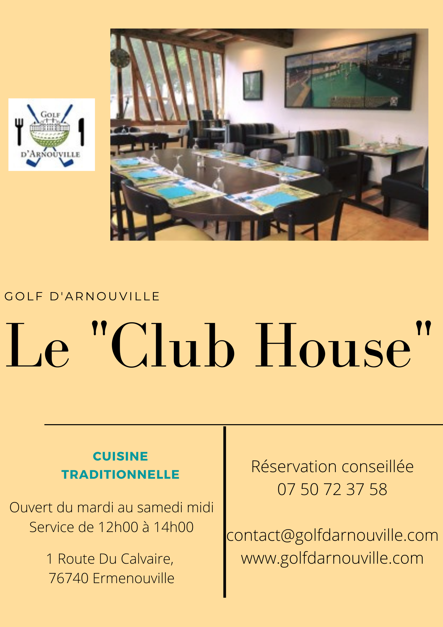 Golf d’Arnouville - Panorama du parcours de golf
