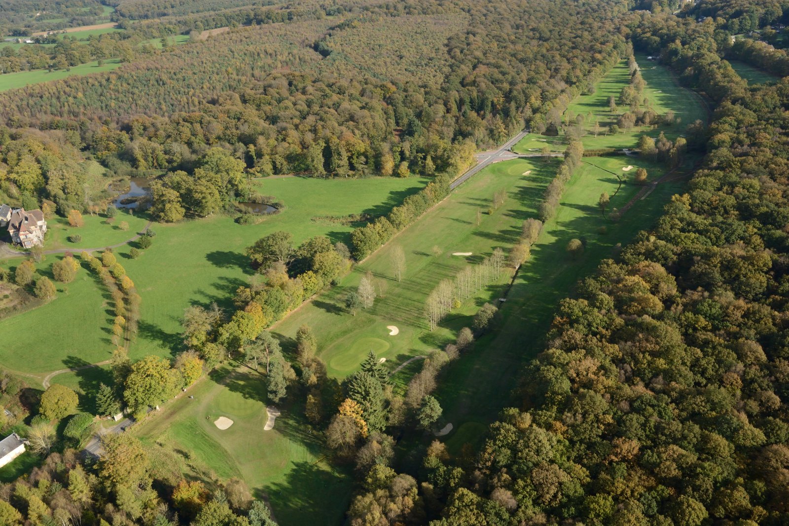 Golf d’Andaine Bagnoles de l’Orne - Green et bunkers