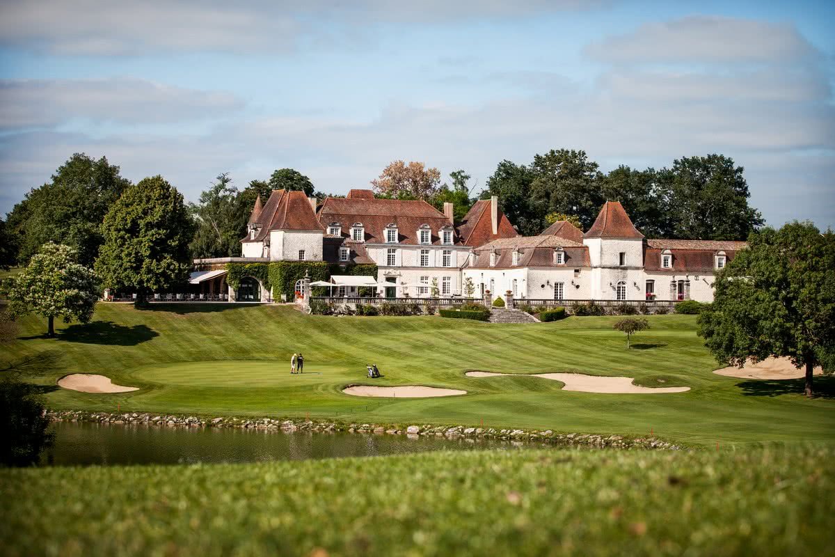Golf de Barthe - Green et bunkers