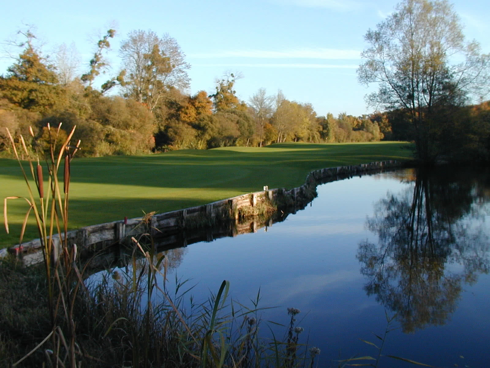 Golf de Baugé Pontigné - Fairway et green du parcours