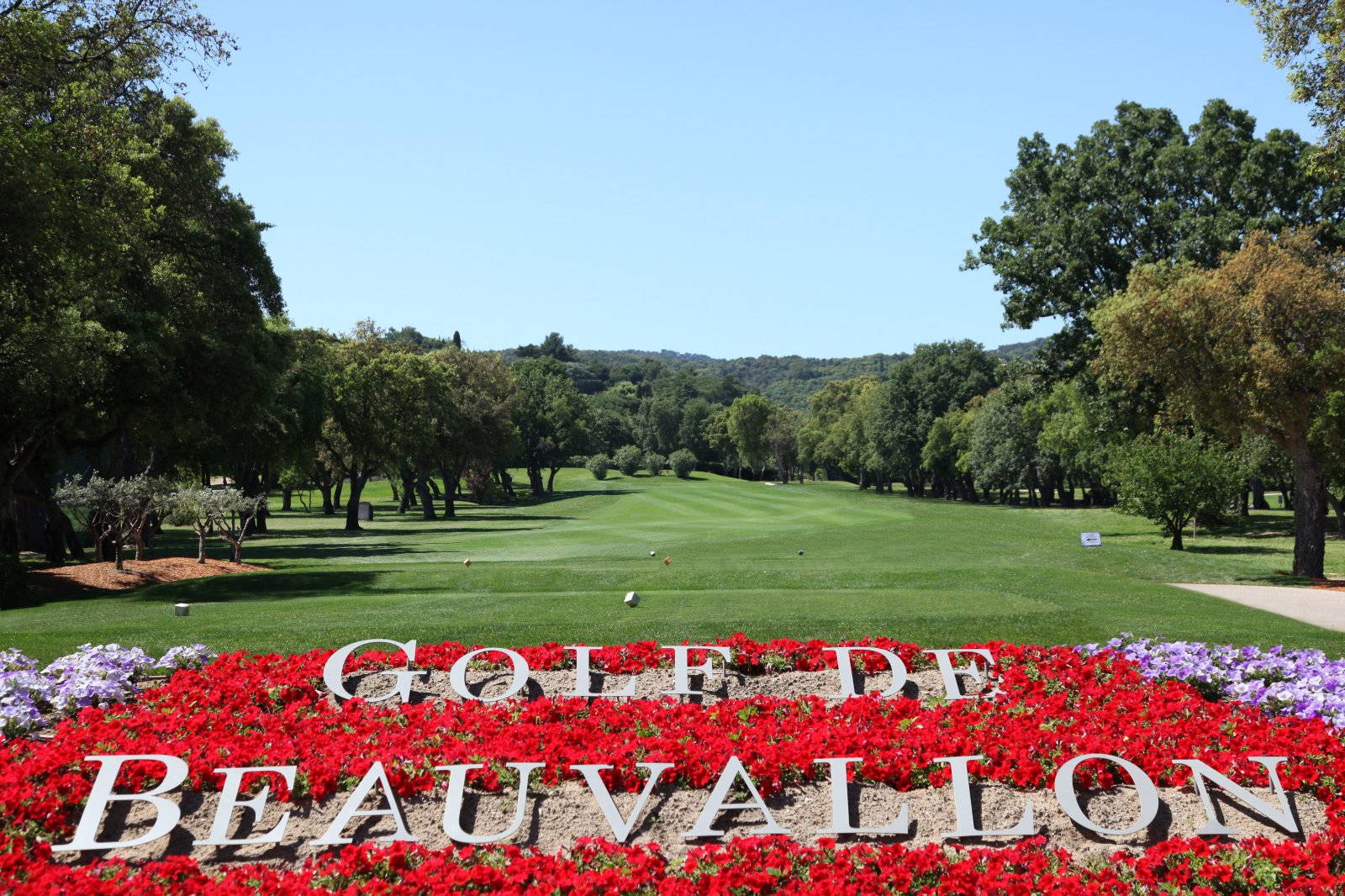 Golf de Beauvallon - Green et bunkers