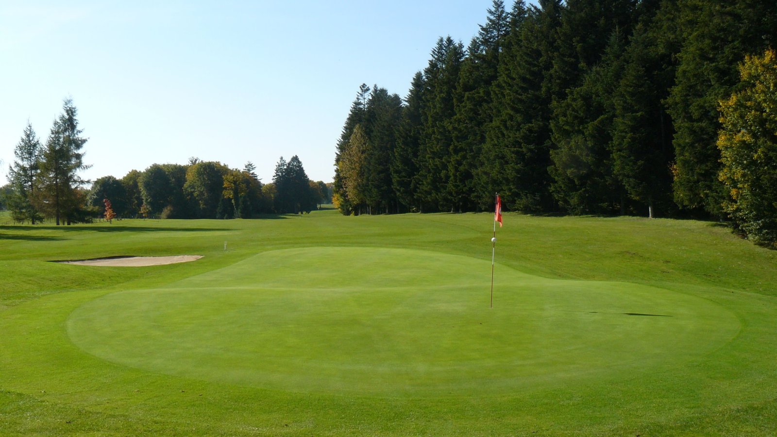 Golf de Besancon - Green et bunkers