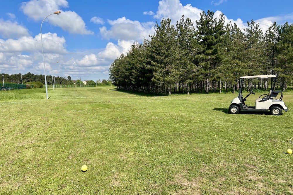 Golf de Beynes - Fairway et green du parcours