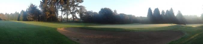 Golf de Brest Iroise - Green et bunkers