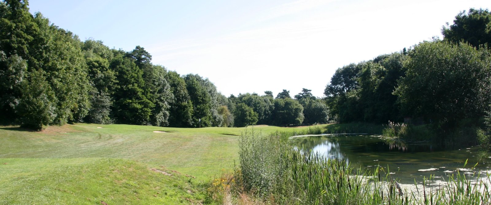 Golf de Caen la Mer - Fairway et green du parcours