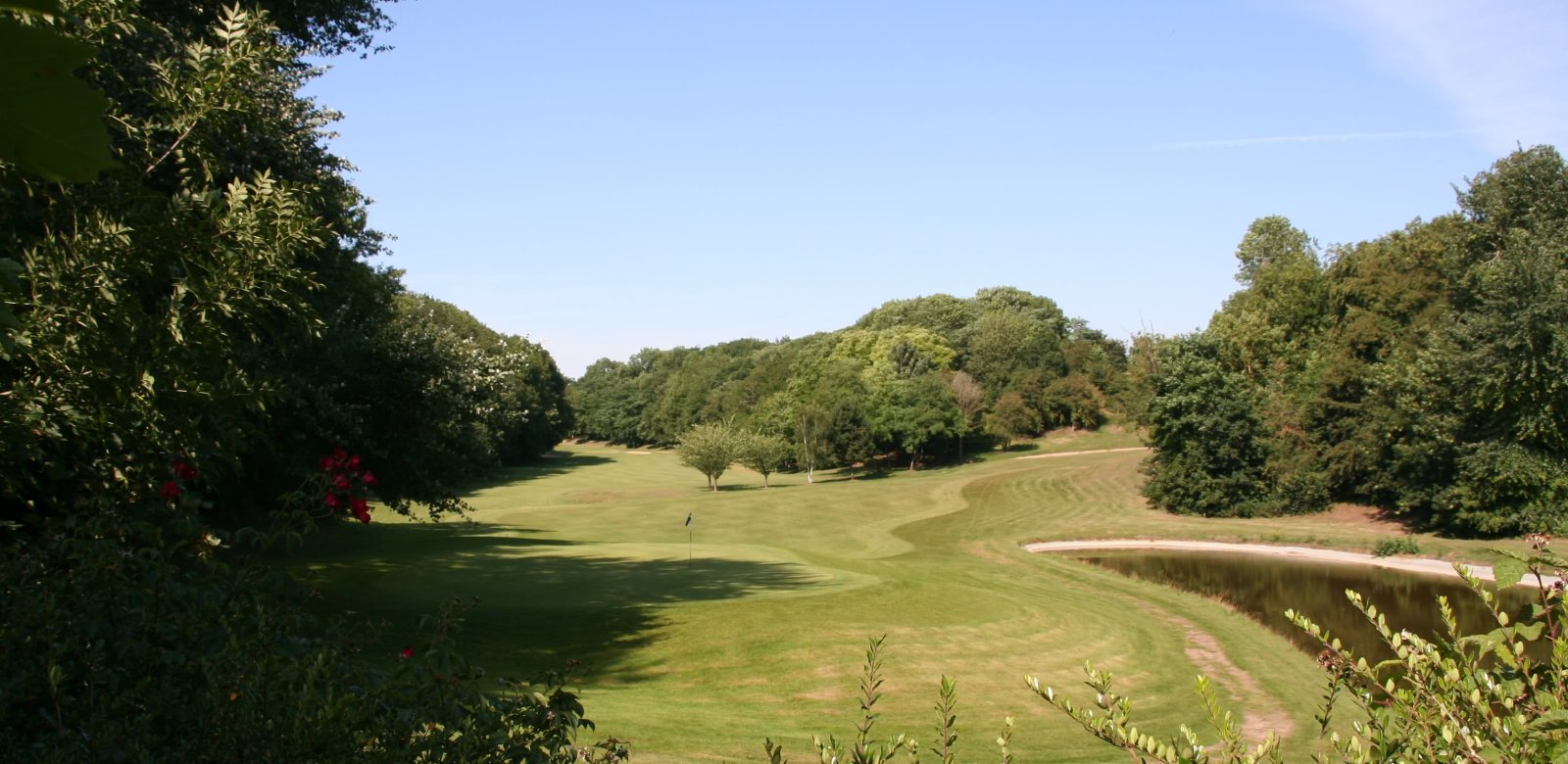 Golf de Caen la Mer - Green et bunkers